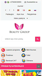 Mobile Screenshot of beautygroup.lt